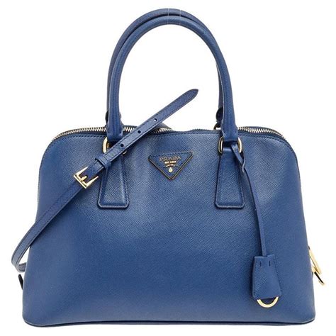 prada tasche blau wildleder|Damen.